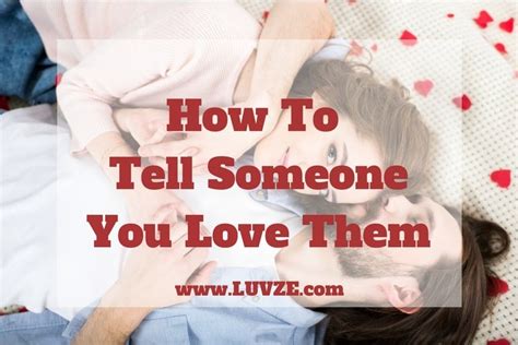 how to tell someone you love them when youre not dating
